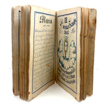 SOLD C. Mid 19th Century German Manuscript Devotional with Fraktur Lettering and Amazing Drawings