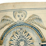 SOLD C. Mid 19th Century German Manuscript Devotional with Fraktur Lettering and Amazing Drawings