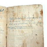 SOLD C. Mid 19th Century German Manuscript Devotional with Fraktur Lettering and Amazing Drawings