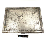 Patina-Full 19th Century Tin Fold Out Painter's Box, As Found (with Brushes and Ballantine Bottle Opener)