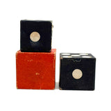 Graphically Satisfying Japanese Paper Dice Set, c. 1920s-30s