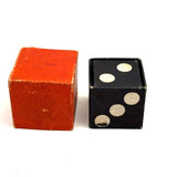 Graphically Satisfying Japanese Paper Dice Set, c. 1920s-30s