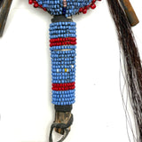 Wonderful Early-Mid 20th Century Sioux Beaded Figural Child's Rattle