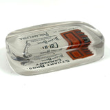 Stuart Brothers, Philadelphia Blank Book Ledgers Antique Advertising Paperweight