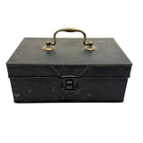 C. 1880s Spice Box with Hand-lettered--and Spice Filled!--Tin Canisters