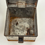 C. 1880s Spice Box with Hand-lettered--and Spice Filled!--Tin Canisters