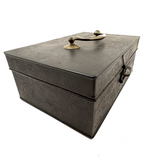 C. 1880s Spice Box with Hand-lettered--and Spice Filled!--Tin Canisters
