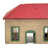 Excellent Form, Excellent Paint: c. 1920s-40s Scratch Made Wooden Stables