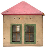 Excellent Form, Excellent Paint: c. 1920s-40s Scratch Made Wooden Stables