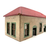 Excellent Form, Excellent Paint: c. 1920s-40s Scratch Made Wooden Stables