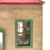 Excellent Form, Excellent Paint: c. 1920s-40s Scratch Made Wooden Stables