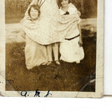 Mary and Her Buddies, Charming and Much Handled Old Snapshot