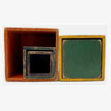 Excellent Old Painted Wood Nesting / Stacking Box Set with Jointed Corners, Beautifully Aged