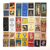 Large Collection of Old Match Book Covers, Mostly c. 1920s-40s