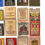 Large Collection of Old Match Book Covers, Mostly c. 1920s-40s