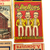 Large Collection of Old Match Book Covers, Mostly c. 1920s-40s