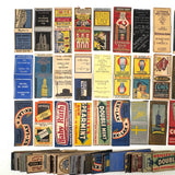 Large Collection of Old Match Book Covers, Mostly c. 1920s-40s