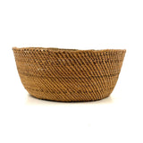 Lovely Antique Pacific Northwest Coast Native American Twined Open Basket