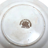 Late 19th Century Transfer Decorated Pearlware ABC Child's Plate, Organ Grinder and Frightened Children
