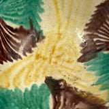 Lovely Vintage Mexican Drip Ware Folk Pottery Bowl