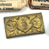 Lot of Antique German Powder Paint Pigments, Lustre Paint Blocks and More