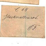 Lot of Antique German Powder Paint Pigments, Lustre Paint Blocks and More