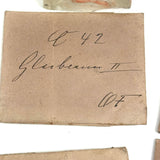 Lot of Antique German Powder Paint Pigments, Lustre Paint Blocks and More