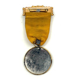 1920 Hebron NH Entertainment Committee Badge with Shaking Hands