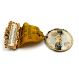 1920 Hebron NH Entertainment Committee Badge with Shaking Hands