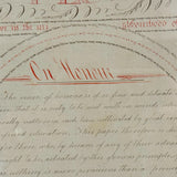 Viva La Plume! Rhoda Goodrich's Early 19th Century Red and Black Ink Penmanship Sampler