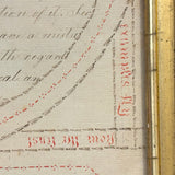 Viva La Plume! Rhoda Goodrich's Early 19th Century Red and Black Ink Penmanship Sampler