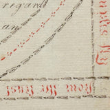 Viva La Plume! Rhoda Goodrich's Early 19th Century Red and Black Ink Penmanship Sampler