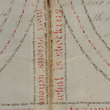 Viva La Plume! Rhoda Goodrich's Early 19th Century Red and Black Ink Penmanship Sampler