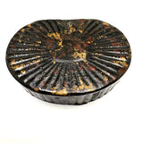 Earlyish 19th Century Lacquered Snuff Box in Tortoiseshell Paint