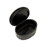 Earlyish 19th Century Lacquered Snuff Box in Tortoiseshell Paint