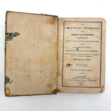 Piero Strassburger's  Copy of The United States Arithmetician, 1831, with Fraktur Writing