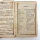 Piero Strassburger's  Copy of The United States Arithmetician, 1831, with Fraktur Writing