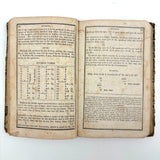 Piero Strassburger's  Copy of The United States Arithmetician, 1831, with Fraktur Writing