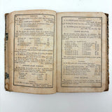Piero Strassburger's  Copy of The United States Arithmetician, 1831, with Fraktur Writing