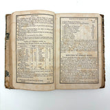 Piero Strassburger's  Copy of The United States Arithmetician, 1831, with Fraktur Writing