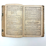 Piero Strassburger's  Copy of The United States Arithmetician, 1831, with Fraktur Writing