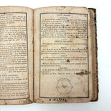 Piero Strassburger's  Copy of The United States Arithmetician, 1831, with Fraktur Writing