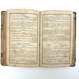 Piero Strassburger's  Copy of The United States Arithmetician, 1831, with Fraktur Writing