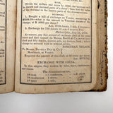 Piero Strassburger's  Copy of The United States Arithmetician, 1831, with Fraktur Writing