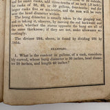 Piero Strassburger's  Copy of The United States Arithmetician, 1831, with Fraktur Writing