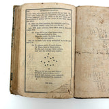 Piero Strassburger's  Copy of The United States Arithmetician, 1831, with Fraktur Writing