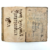 Piero Strassburger's  Copy of The United States Arithmetician, 1831, with Fraktur Writing