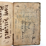 Piero Strassburger's  Copy of The United States Arithmetician, 1831, with Fraktur Writing