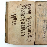 Piero Strassburger's  Copy of The United States Arithmetician, 1831, with Fraktur Writing