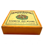 Albany Association of the Blind Rainbow Games Rainbow Peg Board